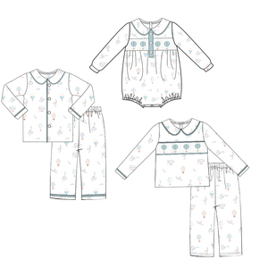 Cô Gái Dâu Tây In Trẻ Em Đồ Ngủ Trang Phục Mùa Đông Bộ Cho Trẻ Mới Biết Đi Peter Pan Cổ Áo Trẻ Em Cô Gái Ngủ - Product Image 2