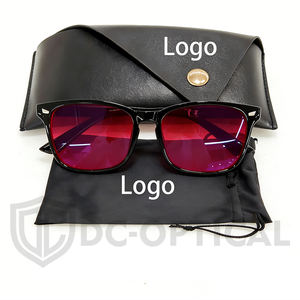 Lunettes de jeu à verres rouges, légères, anti-fatigue oculaire, bloquant la lumière bleue, anti-reflets, filtre pour lunettes pour les jeux FPS avec emballage - Product Image 3