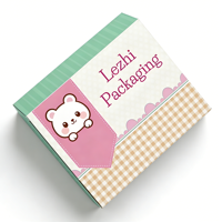 Boîtes d'emballage personnalisées écologiques et sûres pour les couvertures pour enfants et les articles de literie pour bébés avec fenêtres