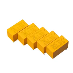 Hot Sale WL4078 DPDT 2C 8PIN 2A 0.2w Yellow And Black Cover Signal 3v 5v 12v 24v Relays
