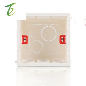 <span class=keywords><strong>Avoir</strong></span> กล่องต่อแยกสีขาวแดงน้ำเงิน86มม x86มม X40มมซ็อกเก็ตผนังปิดภาคเรียนกล่องพลาสติกอุปกรณ์เสริมสวิตช์ - Product Image 1