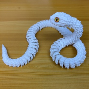 Estatuilla móvil con articulación <span class=keywords><strong>de</strong></span> serpiente impresa en 3D, modelo Animal, juguete luminoso para niños - Product Image 6