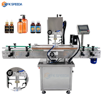 Machine de capsulage de bouteilles en verre de bouchon en aluminium de bureau automatique Feibin pour bouteilles en plastique