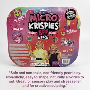<span class=keywords><strong>Jouet</strong></span> transfrontalier pour enfants : Maison de jeu en sable, Sable spatial, Kings Micro Krispies, Ensemble BFF 8 pièces, Boue perlée ultra magique - Product Image 4