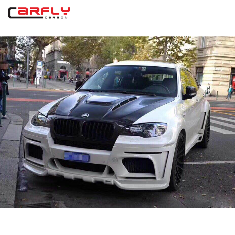 Carbon fiber front bumper für BMW X6 körper kit gute qualität