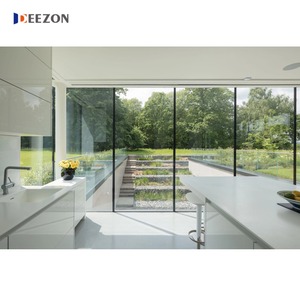 DEEZON Australia AS2047 Puertas Corredizas Exteriores de Vidrio Templado con Doble Acristalamiento y Rotura de Puente Térmico de Aluminio Moderno - Product Image 2
