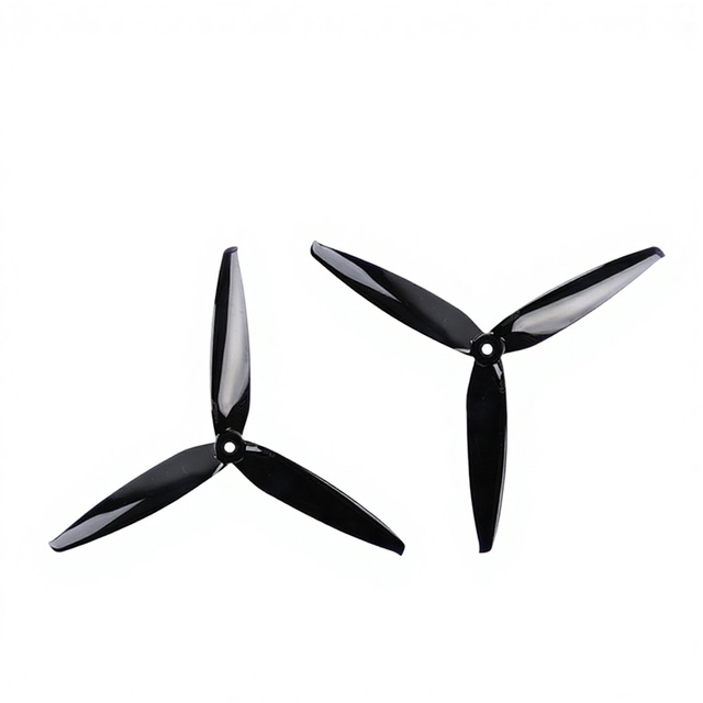 Original Gemfan Cinelifter 1050 10x5x3 3-Blade 10 Inch Glass Fiber Nylon Propeller RC Multi-rotor FPV Parts Black+Silver Private