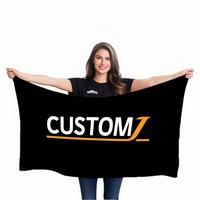 Drapeaux personnalisés 3x5 double face en feutre, petits drapeaux personnalisés avec logo, impression personnalisée