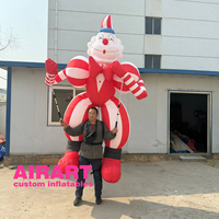 Costume de Clown Gonflable Géant Personnalisé pour Spectacles, Carnavals, Défilés et Événements d'Halloween