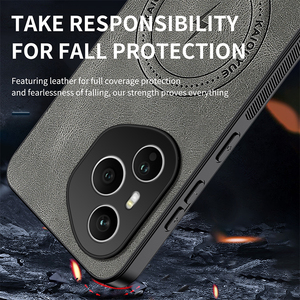 Coque de protection pour Honor 400 Pro 5G, sensation de peau, antichoc, étui en cuir PU, coque souple pour Honor 500 Pro X5C/X5CPlus X9D - Product Image 5