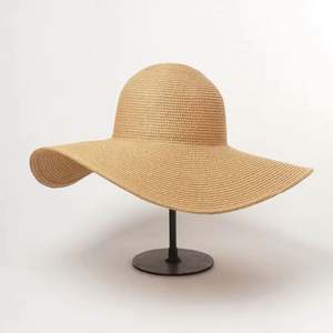 Chapeau de soleil en paille souple à large bord pour femme, idéal pour la pêche, les voyages, le cyclisme et le ski – Vente en gros - Product Image 5