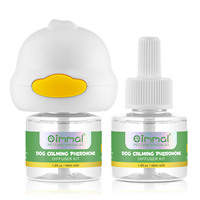 OIMMAL Kit de recharge pour diffuseur de phéromones de haute qualité, sans danger, anti-stress, pour chiens et chats, pour soulager l'anxiété de séparation