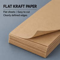 Papier kraft vierge naturel pressé à chaud, haute densité et amortissement uniforme, papier de laminage pour cartes électroniques PCB