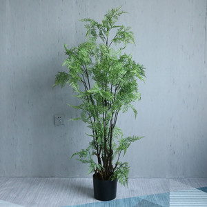 Venta al por mayor grande Artificial Fern maceta, decoración al aire libre falsos Fern árboles de palma - Product Image 4