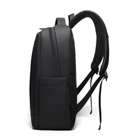 Nouveau sac à dos pour ordinateur portable en denim imperméable pour homme avec doublure en polyester, 20-35L, bretelles courbées, sac à dos décontracté pour affaires