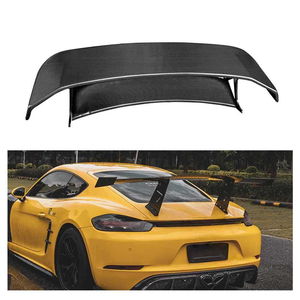Nuevo Alerón Trasero Estilo GT4RS de Fibra de Carbono para <span class=keywords><strong>718</strong></span> <span class=keywords><strong>Boxster</strong></span> Cayman - Fijación con Tornillos - Product Image 1