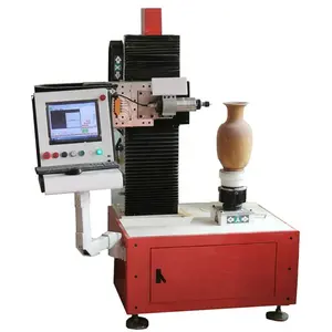 Earthenware Clay Terracotta Port Ceramic Porcelain 3D Engraving Carving Machine Vertical CNC Router