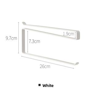 Porte-serviettes de cuisine moderne en fer, sans perçage, autoportant, écologique, pour hôtel, salle de bain, avec film de conservation - Product Image 5