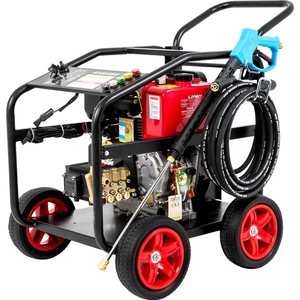 Machine de nettoyage à haute pression industrielle à moteur essence 350 bar 5100 PSI 22 LPM 22 CV, machine de nettoyage à jet d'eau - Product Image 1