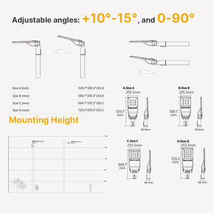 Farola LED con informe <span class=keywords><strong>de</strong></span> prueba <span class=keywords><strong>de</strong></span> niebla salina para entornos marinos y playeros - Product Image 5