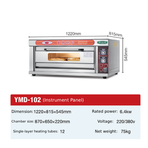 Multi-Deck <span class=keywords><strong>Pizza</strong></span> & torta forno elettrico 1/2/3-ponte 2/4/6-vassoio produttore OEM commerciale forno - Product Image 6