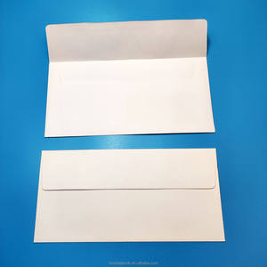 Sobre Rígido de Papel Kraft Blanco para Envíos por Correo, Tarjetas Postales y Tarjetas de Navidad, <span class=keywords><strong>DL</strong></span> 220 x 110 mm (8 3/4 x 4 3/8 Pulgadas), ZL 230 x 120 mm (9 x 4 3/4 Pulgadas) - Product Image 2