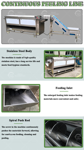 Máquina industrial para quitar la piel de <span class=keywords><strong>Manioca</strong></span>, lavadoras de yuca, rebanadoras, peladoras - Product Image 4