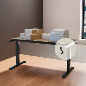 Manual favorito del cliente Sit-Stand Desk Funcionamiento sin energía para el bienestar de la Oficina - Product Image 1