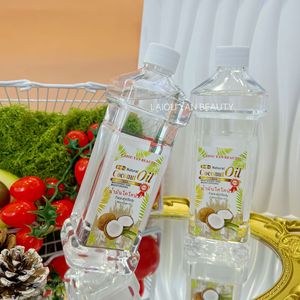 Huile de soin de la peau hydratante A-<span class=keywords><strong>Gin</strong></span> pour le visage et le corps, huile de massage à l'huile de noix de coco. B Bouteille d'huile. Vente en gros pour l'exportation. 500ml. - Product Image 3