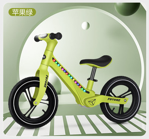 Nouveau design FUTURE Vélo d'équilibre pour enfants avec cadre LED coloré, vélo d'apprentissage léger sans pédales de 12 pouces pour garçons et filles de 2 à 7 ans - Product Image 4