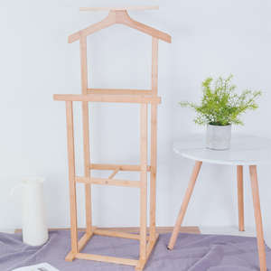 הסיטונאי גבוה 2 מעמד חופשי בגדי במבוק מתלה מתלי מגבת אמבטיה - Product Image 5