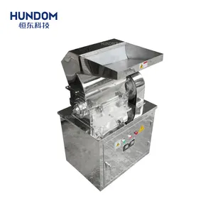 Professional custom stainless steel herb spice leaves grinder machine coarse crusher