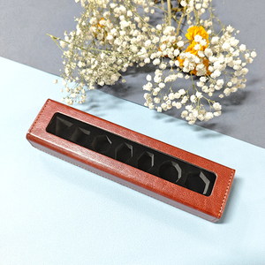 Scatola per Dadi in Pelle PU, Confezione per Giochi di Ruolo RPG <span class=keywords><strong>D</strong></span>&<span class=keywords><strong>D</strong></span> Dungeons and Dragons, Scatola Personalizzata con Finestra - Product Image 1