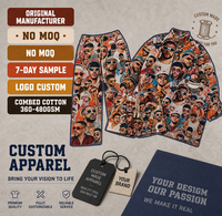 Veste en tapisserie personnalisée pour homme, veste d'hiver ample à fermeture éclair, imprimé intégral, veste de style couverture, imprimé de personnages de jeux célèbres, streetwear décontracté pour homme