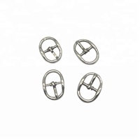 Boucle de chaussure en alliage de zinc réglable personnalisée Guanfeng, petite boucle de chaussure réglable en métal