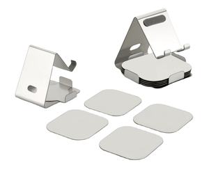 Soporte Metálico para Teléfono Móvil con Base, Soporte Ajustable para Escritorio, para Smartphone, Oficina, Hogar, Uso en Mesa - Product Image 3