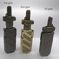 Jouet anti-stress à glissière magnétique en acier inoxydable usiné CNC, jouet à glissière pour soulager l'anxiété, épée à glissière séparable
