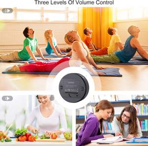 Temporizador Visual LED para Cocina, Reloj con Temporizador Preestablecido de 25, 10 y 50 Minutos, Temporizador de Escritorio, Temporizador de <span class=keywords><strong>Cubo</strong></span>, Cronómetro con Vibración/Volumen Alto/Bajo - Product Image 5