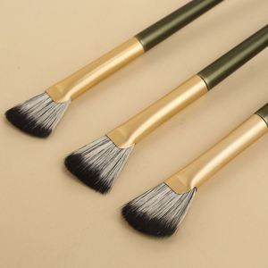 แปรงแต่งตาแบบพัด แปรงแต่งหน้าเดี่ยวอเนกประสงค์ ขายส่ง - Product Image 3