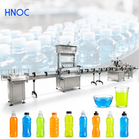 HNOC Hoge Snelheid Automatische Water Natuurlijke Watermeloen Fruit Sap Vulmachine voor 500ml Vierkante Fles