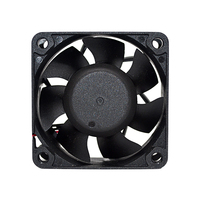 Ventilateur de refroidissement DC haute vitesse 60 mm 5V 12V 24V 5000 tr/min, ventilateur axial DC 6025 60*60*25mm pour CPU