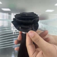 Extensions de cheveux humains à clipser en PU, 8 pièces, 120g, noir jais, extensions de cheveux à clipser en cheveux humains véritables pour femmes, lisses, faciles à poser