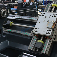 Tour CNC à banc incliné horizontal TCK6340, haute précision, pour tournage de métaux, système FANUC, moteur, directement de l'usine