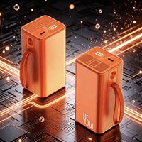Trendiges OEM-Produkt 45W Tragbare Outdoor-Powerbank mit Kabel Laptop 10000mAh PD Schnellladungs-Powerbank für Macbook Pro