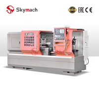 Tour CNC à lit plat robuste CK6160 avec lit en fonte haute rigidité pour une coupe de métal stable et puissante
