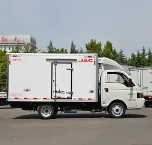China Wholesale JAC Kaida X6 Refrigerated Truck With 1.8L Gasoline Engine 130hp 3.5 Meter Length JAC Brand Cargo Truck