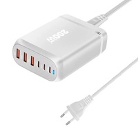Cargador Multi-Puerto de Alta Potencia PD 200W, Multifuncional y de Carga Rápida para Teléfonos y Computadoras, con 4 Años de Garantía, Superventas