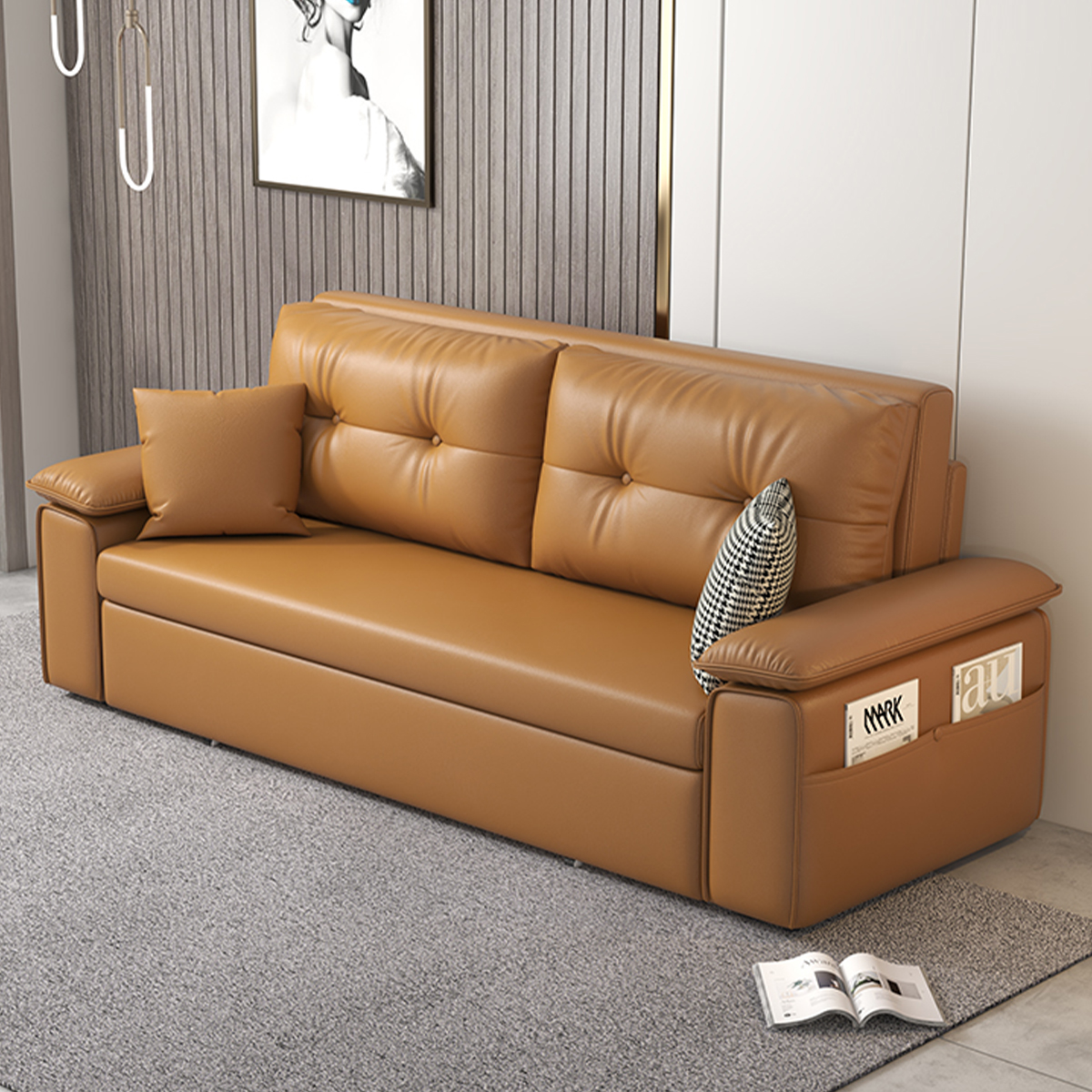 l shape sofa cum bed