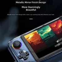 Nouvelle console de jeu haut de gamme à corps métallique, commerce électronique transfrontalier, style PSP, écran QHD de 5 pouces, couleurs vives, jeu