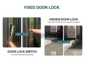 ZEKIN New <strong>Design</strong> Luxury Entry Aluminum Metal Entrance <strong>Door</strong> for Houses Villa Main <strong>Doors</strong> Custom Front Exterior Pivot <strong>Door</strong> - Product Image 4